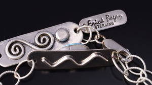 Silver & Golden Hills Turquoise Fresh Pearl Navajo Necklace by Erick Begay 5H03P