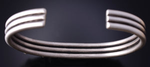 Silver & Carico Lake Turquoise Arrow Protection Bracelet by Erick Begay 5H03Y